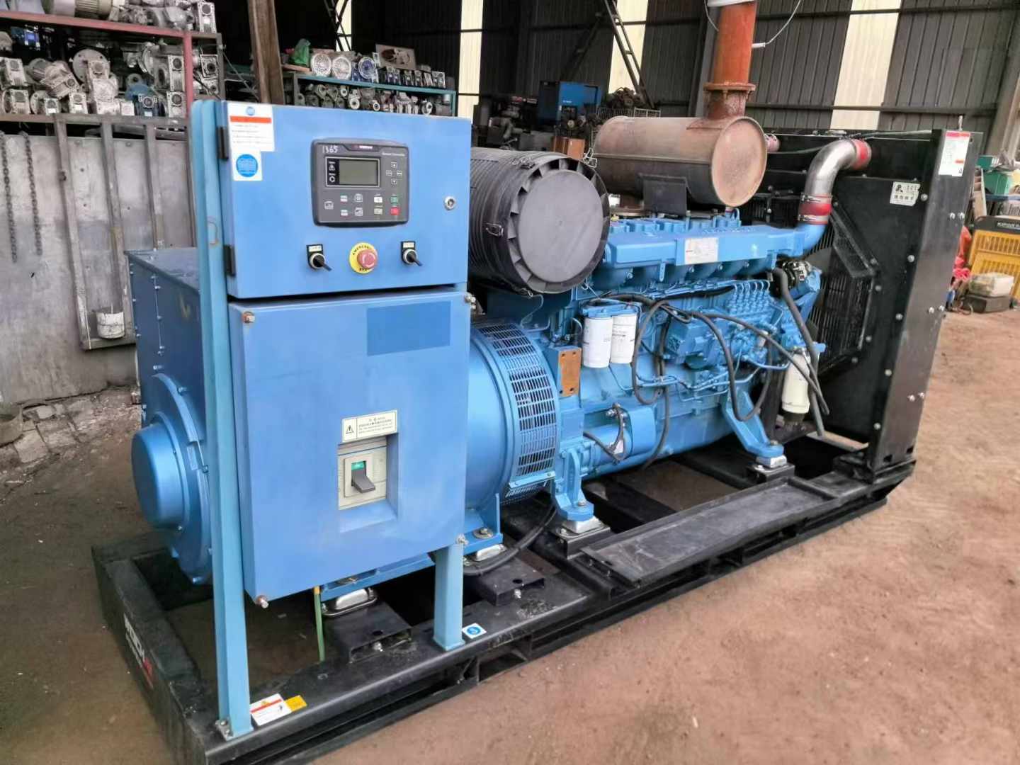 东乡500kW 柴油发电机组可带动设备功率的计算公式是什么?